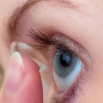 Putting Contact Lens In Eye