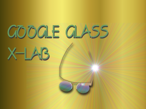 Google Glasses Optometrist